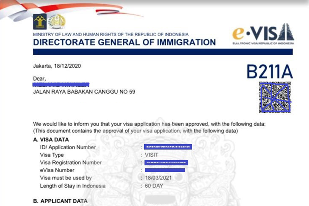 What is Indonesian E-Visa?